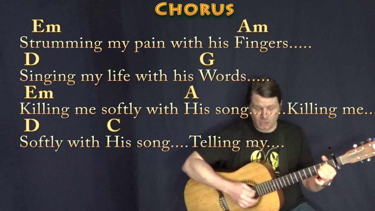 Chord Killing Me Softly With Her Song Perry Como Tab Song Lyric Sheet Guitar Ukulele Chords Vip