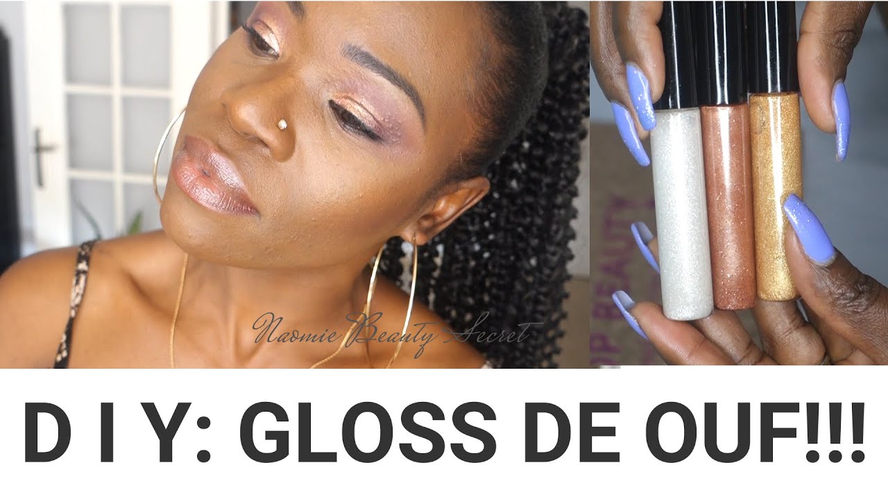 D I Y: GLOSS MAISON POUR DES LÈVRES A CROQUER!!! (ÉTAPE PAR ÉTAPE)