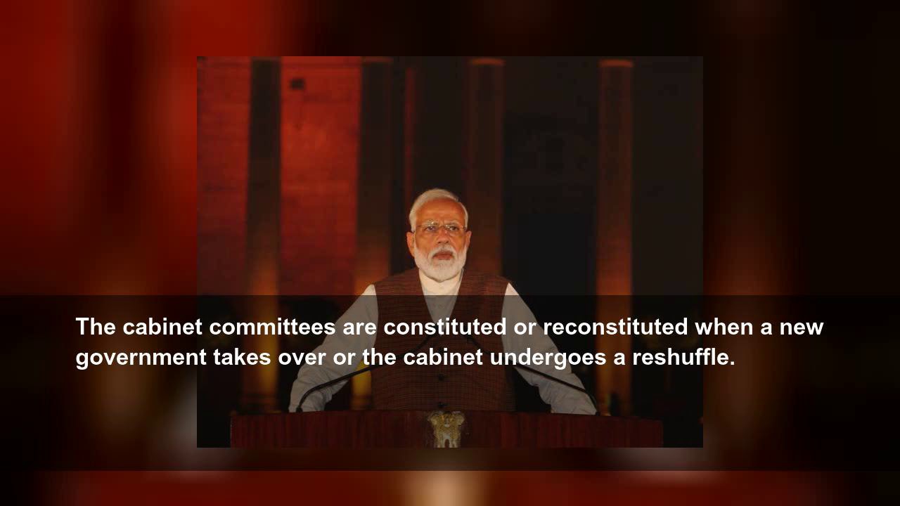 PM rejigs cabinet committees