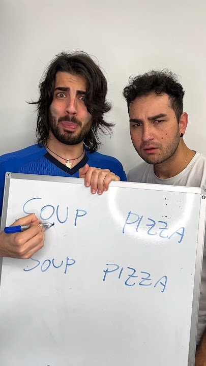 Italians reacting to PIZZA SOUP