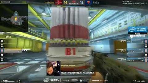 Grand Final - IEM Katowice 2017 | FaZe Clan vs. Astralis | dupreeh 1 vs 3 clutch