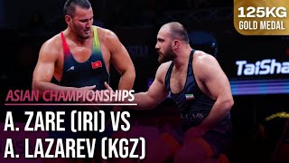 Iran 🇮🇷 vs Kyrgyzstan 🇰🇬 | FS 125 KG Final | Asian Wrestling Championship 2024