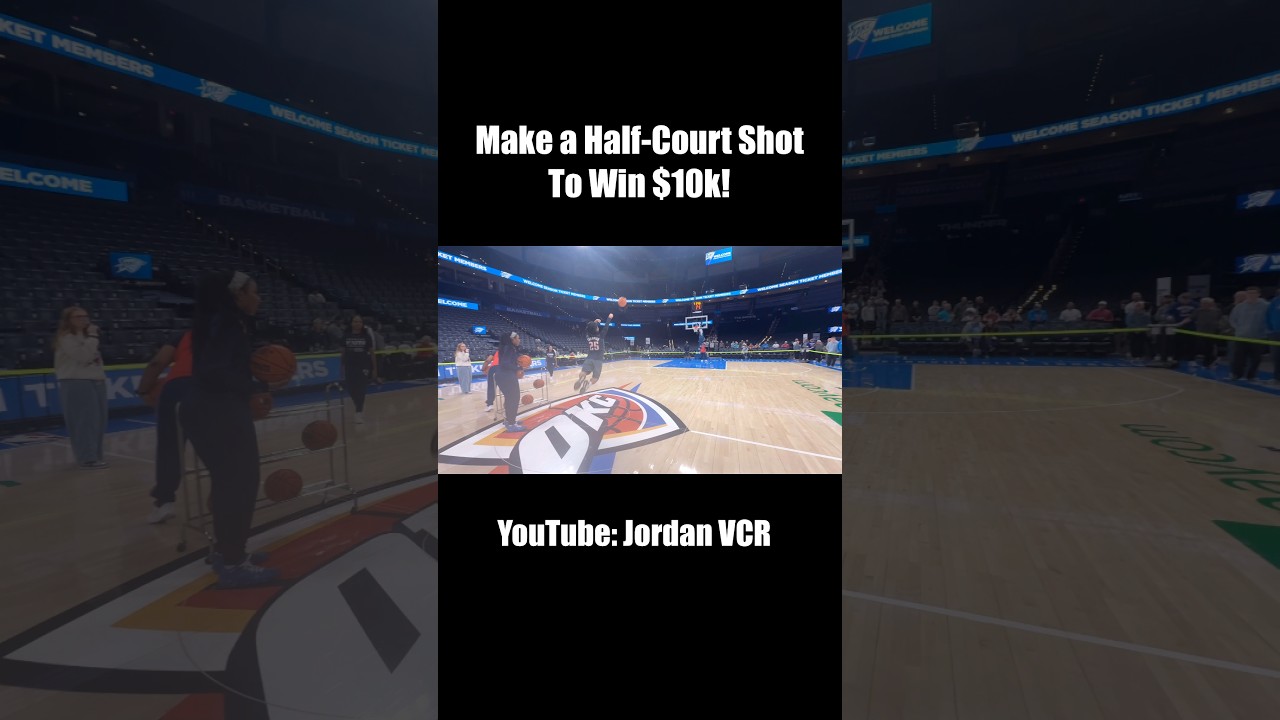 Make a Half-Court Shot for 10k! 