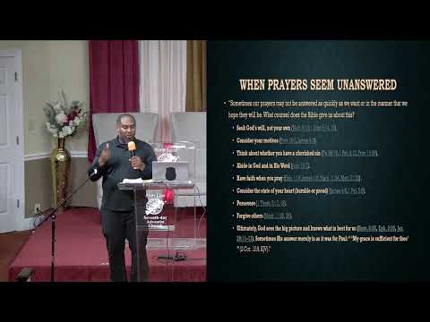 SL SDA Prayer Meeting Eld D. Jefferson