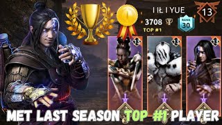 Met Last Season Top #1 Player 🏆 ft. Shimako | Shadow Fight 4 Arena
