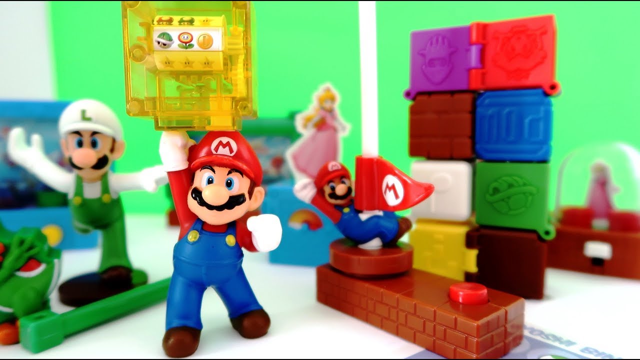 coleccion mario bros mcdonalds 2018