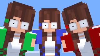 JJ And Mikey vs Minecraft Mobs : JJ's Girl Clone Love Curse - Maizen Minecraft Animation