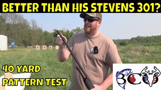 patterning the tristar cobra 2 410 stock  396 choke | burgess creek ammo | bco review |