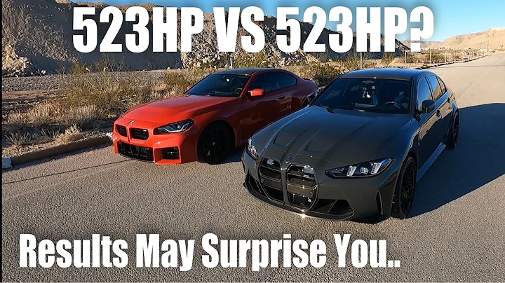 2025 BMW M3 Comp xDrive vs BMW M2 (CS Tune) RACE! | +Dragy Test