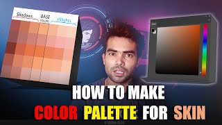 Color Palette For Skin - Choose Colors for from Bar/Wheel - Right colors For Skin - D Wide Arts