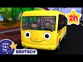 Die Räder vom Bus | Kinderlieder | Little Baby Bum Deutsch | Cartoons für Kinder