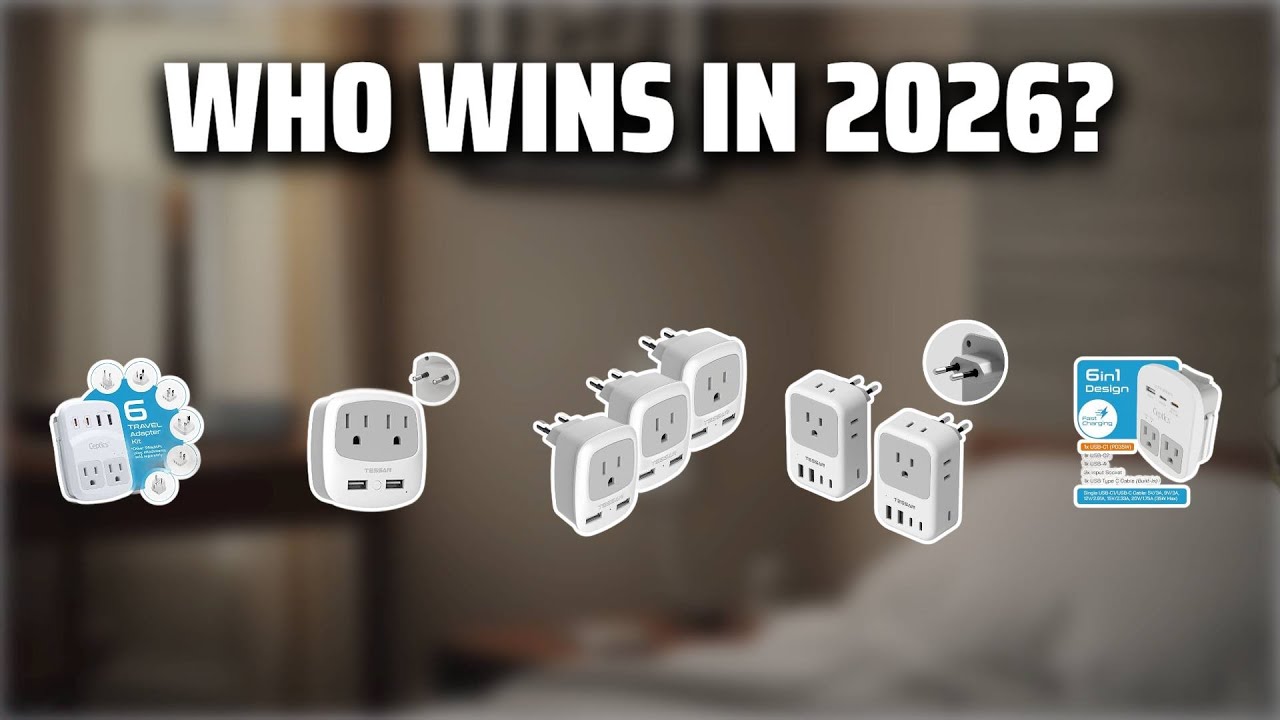 The Top 5 Best Apple Travel Adapter in 2026 - Must Watch Before Buying!