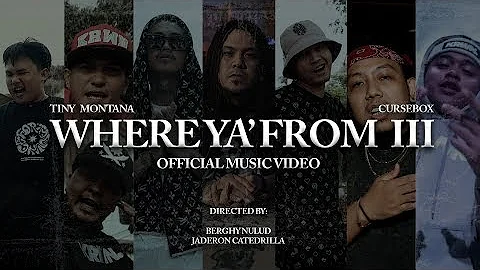 Where Ya From 3 - Lanzeta, Juan Thugs, Range, Sinio, Kris Delano, Hev Abi (Backwards music video)