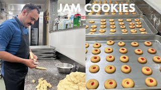 Jam Cookies Recipe | जैम कुकीज रेसिपी | Cookies Recipe | How To Make Jam Cookies At Home