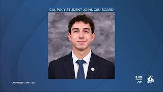Cal Poly student appointed to CSU Board of Trustees