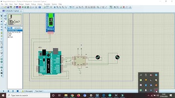 VOICE CONTROL arduino Hc05 bluetooth proteus