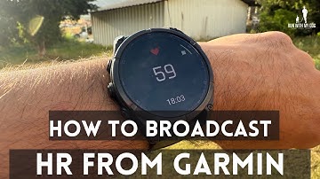How to broadcast Heart Rate from Garmin to Zwift and other platforms