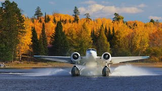 What it's like to fly a Beech 18 on Floats