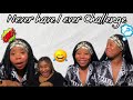 Never Have I Ever Challenge w/ my girlfriend. Don't judge me / FUNNY, past relationship, lifestyle.