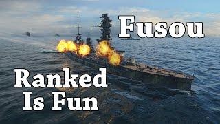 World Of Warships Fusou - Ranked Is Fun