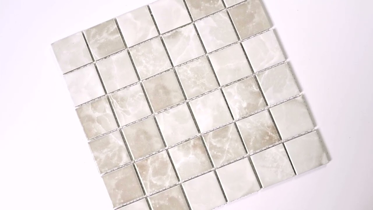 Terra Onyx 12X12 Matte Porcelain Mosaic Tile