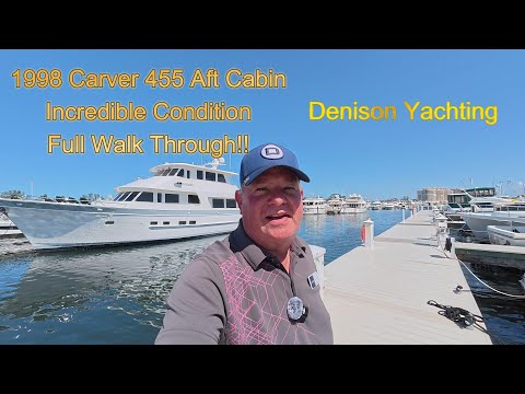 4K 1998 Carver 455 Aft Cabin | Liveaboard Dream in Immaculate Condition!