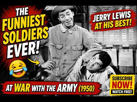 Jerry Lewis & Dean Martin’s FUNNIEST Army still