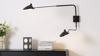 Serge Mouille Wall Sconce – Sculptural Elegance Meets Modern Lighting
