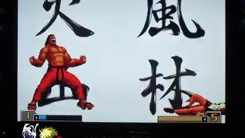 KOF 2002UM Daimon combo 100%