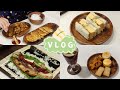 ENG) VLOG | 자취생 브이로그 🐷존맛탱 삼겹살 김밥, 🌽초당옥수수 콘치즈, 부드러운 계란샌드위치  만들어먹는 자취 일상