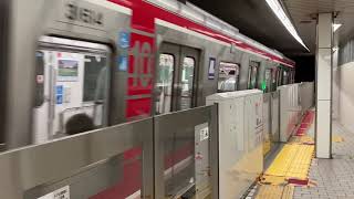 Osaka Metro御堂筋線30000系14編成新大阪行き発車シーン