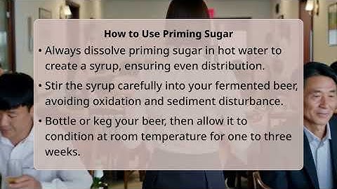 What Is Priming Sugar For Homebrew?