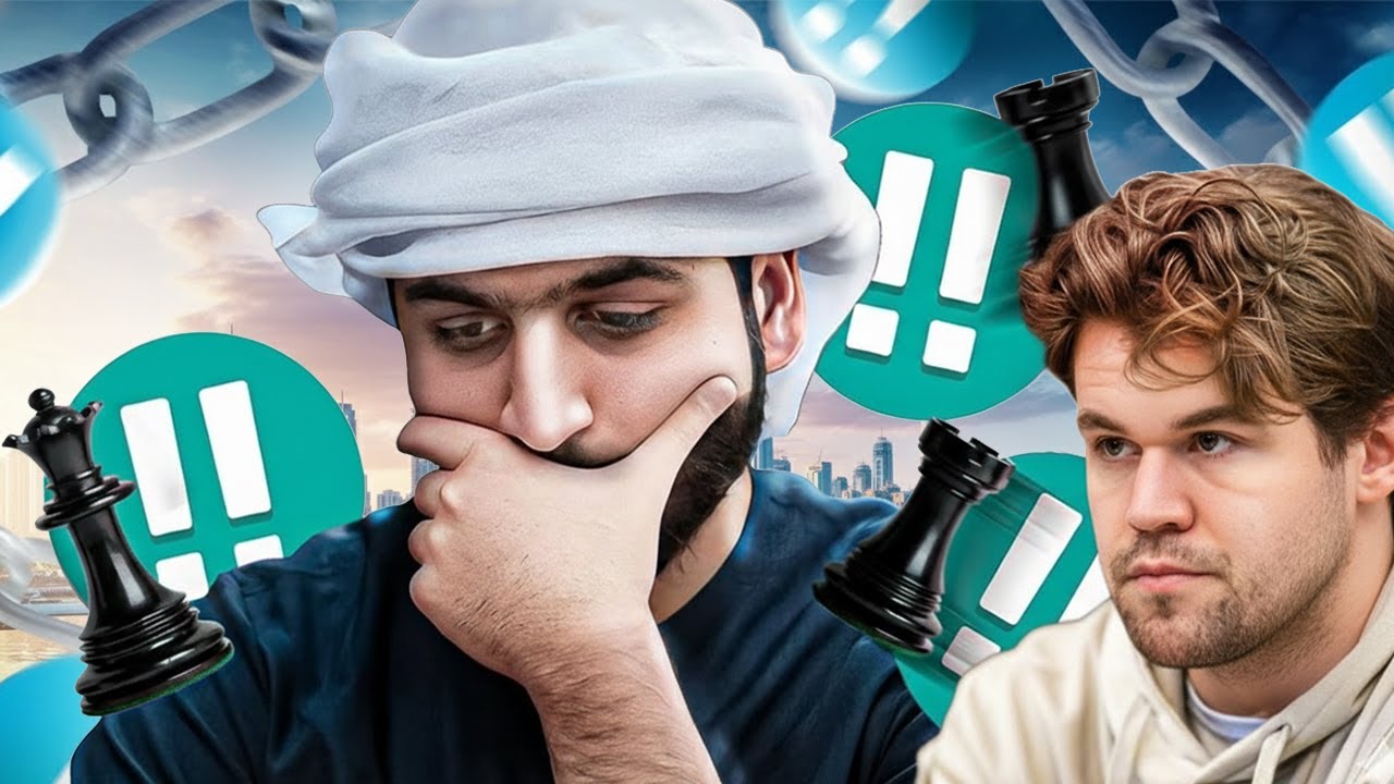 سالم عبد الرحمن ضد ماجنس كارلسن | لوحة فنية في الصقلي