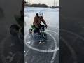 World’s Fastest Pocket bike on Thin Ice!