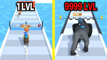 MAX LEVEL in Animal Evolution Race Game