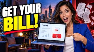 How to download utility bill from ComEd