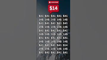 Logically find number "$14" in 2 seconds😎#fyp #gk #iq #viralshorts #trending #viralvideo #shorts