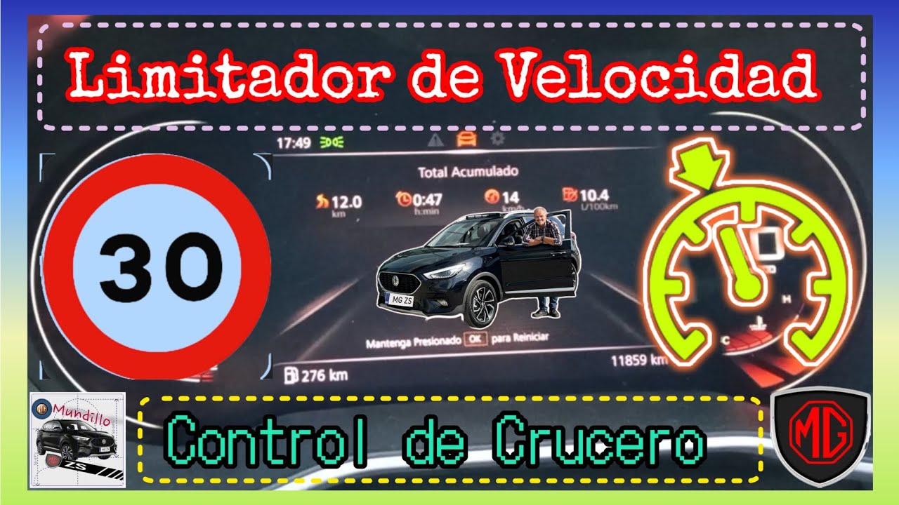 MG-Activar Control Crucero y Limitador de Velocidad (Sistema ASL