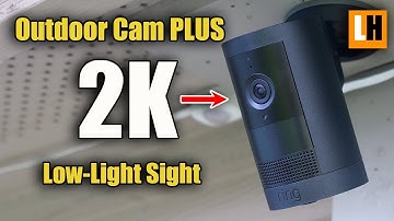 Ring Outdoor Cam Plus Review - 2K 24-7 Recording Low-Light Sight Security Camera