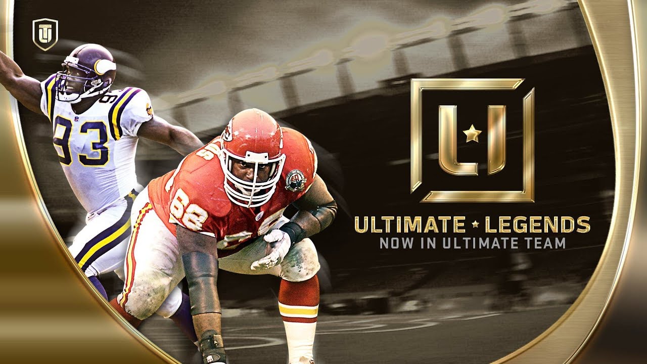 Madden 18 Ultimate Team  4 New Ultimate Legends John Randle,Will Shields, Joe Thomas And Andre Reed