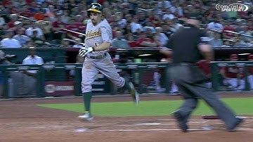 OAK@ARI: Burns hustles to score on Lamb