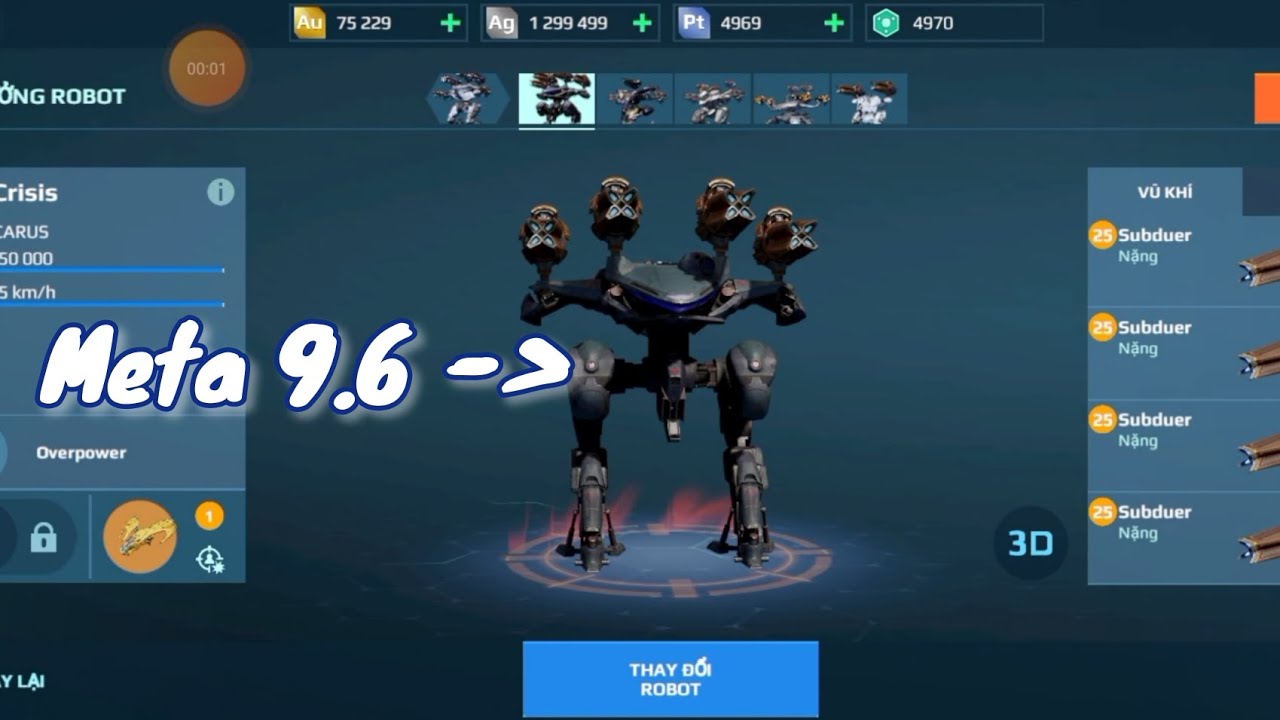 WR Test Server [9.6]🎆🎇 - Meta Subduer Crisis (địch khóc thét😭😭😭) - YouTube