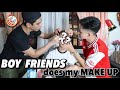 BOY FRIENDS DOES MY MAKEUP | Shaina Denniz