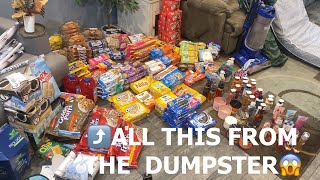 DUMPSTER DIVIN// WE SCORED OVER $700 WORTH OF STUFF FROM THE BBW DUMPSTERPLUS ALL THESE COOKIES