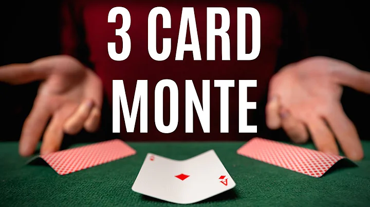 10 Levels of Sleight of Hand: 3 CARD MONTE