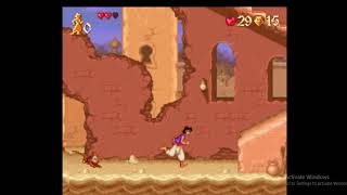 Game Over: Aladdin (SNES) (No Continue variant)
