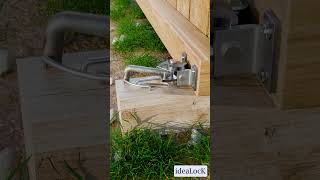 Locking Mechanism For Swing Gates.
