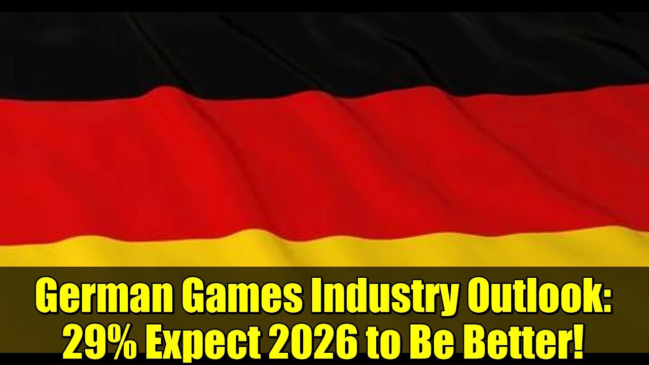 German Games Industry Outlook: 29% Expect 2026 to Be Better!