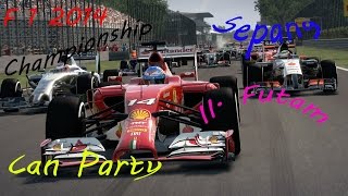 F1 2014!!! II. rész LAN bajnokság Sepang (borzasztó)