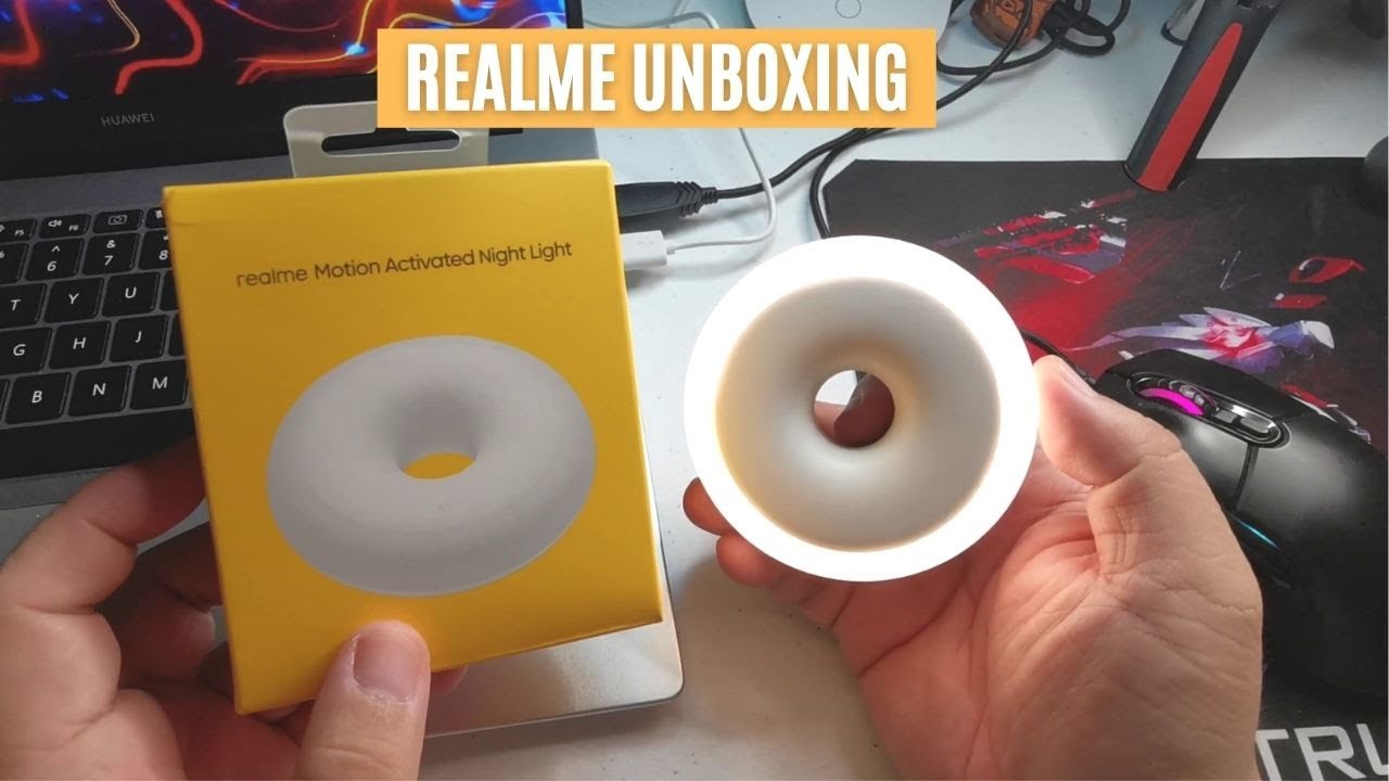 REALME MOTION ACTIVATED NIGHT LIGHT - UNBOXING AND SET UP